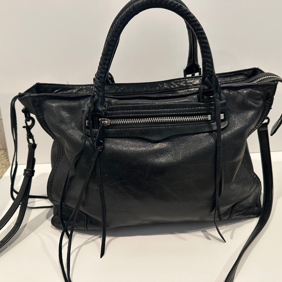 Authentic Rebecca Minkoff Hobo Medium Crossbody bag-BLACK - Picture 2 of 6